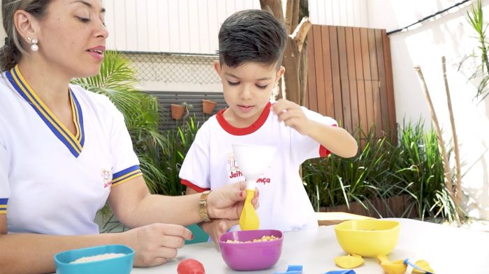 Brincadeira Bexiga Sensorial