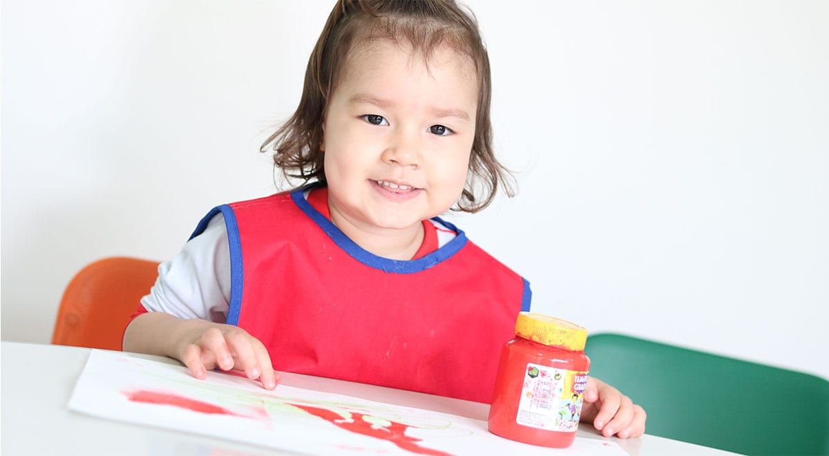 Sala de Artes da Escola Jeitinho de Criança