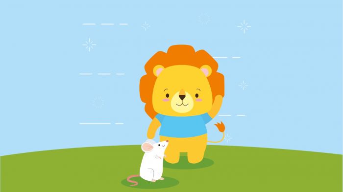 História O Leão e o Rato