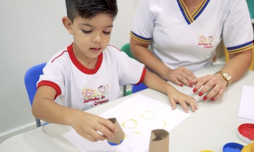 Brincadeira Vamos Carimbar