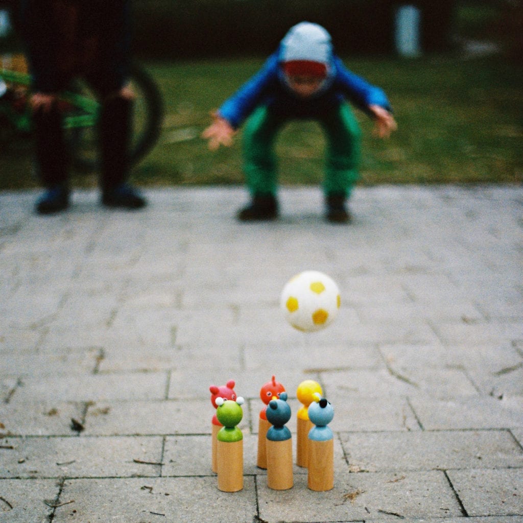 Jogo infantil Jogo de boliche de bebê indoor de 3 anos com 2 bolas e 10  pinos jogos infantis brinquedos educativos para crianças